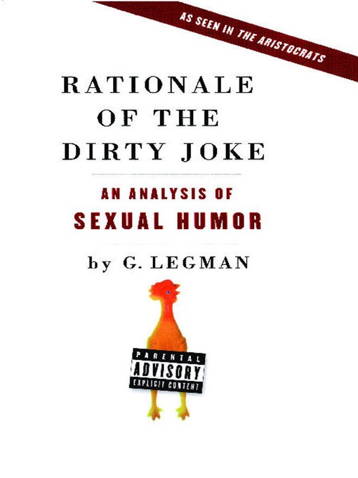 Title details for Rationale of the Dirty Joke by G. Legman - Available